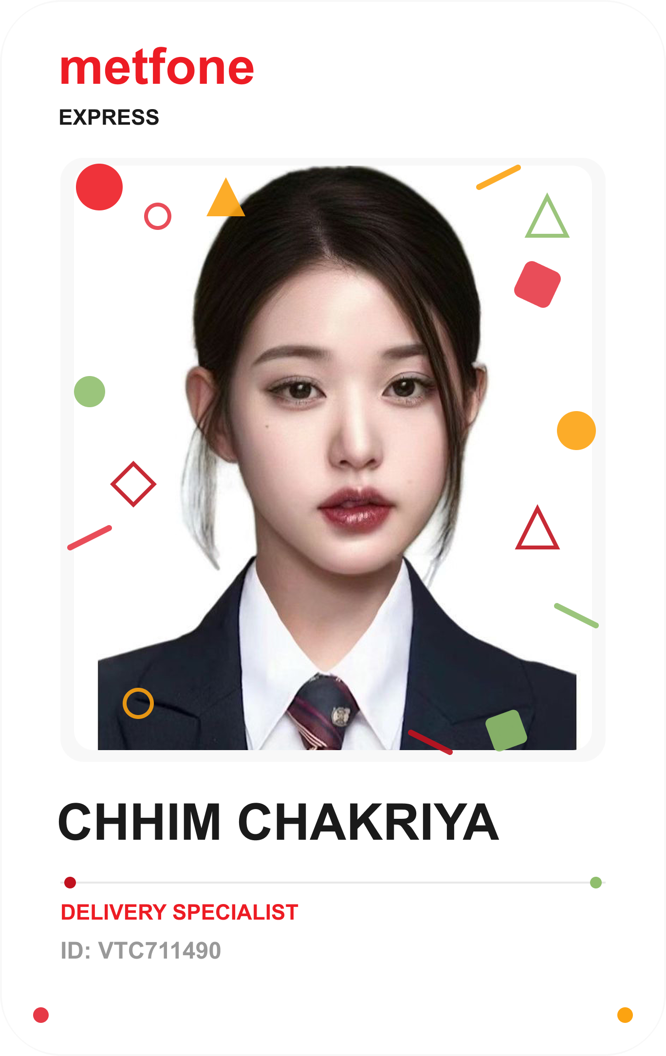 ID Card Design 8